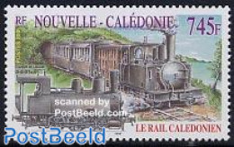 New Caledonia 2005 Railway 1v, Mint NH, Transport - Railways - Unused Stamps