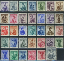 Austria 1948 Costumes 34v, Mint NH, Various - Costumes - Unused Stamps