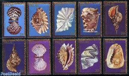 Palau 1984 Shells 10v, Mint NH, Nature - Shells & Crustaceans - Mundo Aquatico