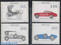 Portugal 1991 Automobiles 4v(Peugeot,Rolls-Royce,Bugatti,Ferrari, Mint NH, Transport - Automobiles - Ferrari - Nuevos