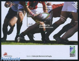 Portugal 2007 Rugby Selection S/s, Mint NH, Sport - Rugby - Sport (other And Mixed) - Unused Stamps