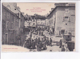 SAINT-CHELY-D'APCHER: Place Du Marché - Très Bon état - Saint Chely D'Apcher