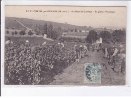 LE THOUREIL: Saint-maur-de-glanfeuil, En Pleine Vendanges - Très Bon état - Sonstige & Ohne Zuordnung