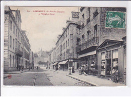 GRANVILLE: La Rue Le Campion Et L'hôtel Du Nord - Très Bon état - Granville