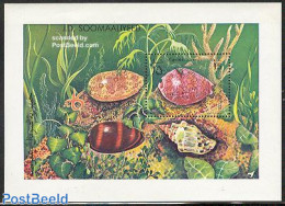 Somalia 1984 Shells S/s, Mint NH, Nature - Shells & Crustaceans - Meereswelt