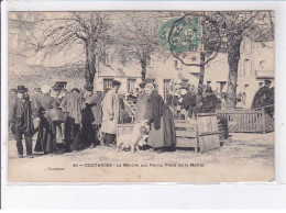 COUTANCES: Le Marché Aux Porcs, Place De La Mairie - Très Bon état - Coutances