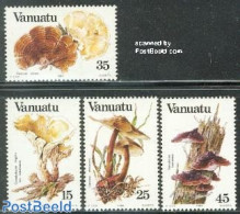 Vanuatu 1984 Mushrooms 4v, Mint NH, Nature - Mushrooms - Hongos