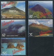 Vanuatu 1998 Volcanoes 5v, Mint NH, History - Geology - Vanuatu (1980-...)