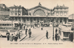 75-PARIS GARE DE L EST-N°T5317-G/0189 - Pariser Métro, Bahnhöfe