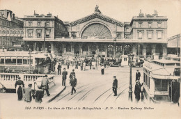 75-PARIS GARE DE L EST-N°T5317-G/0189 - Metro, Stations