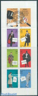 France 1996 Detectives 6v In Booklet, Mint NH, Stamp Booklets - Art - Authors - Ungebraucht