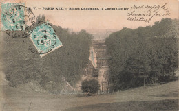 75-PARIS BUTTES CHAUMONT-N°T5317-F/0157 - Parken, Tuinen