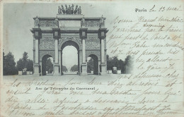 75-PARIS ARC DE TRIOMPHE DU CARROUSEL-N°T5317-E/0399 - Triumphbogen