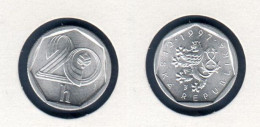 Tchequie, 2 Korun 1997, République Tchèque, KM# 9, - Tschechische Rep.