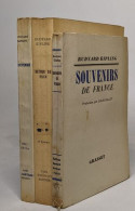 Lot De 3 Romans Et Biographie De Rudyard Kipling: Souvenirs De France / Retour De Puck / Souvenirs - Other & Unclassified