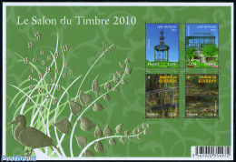 France 2010 Le Salon Du Timbre 2010 S/s, Mint NH, Nature - Ducks - Gardens - Art - Modern Art (1850-present) - Paintings - Unused Stamps