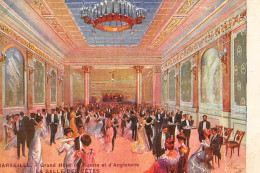 MARSEILLE : Le Grand Hotel De Russie Et D'angleterre La Salle Des Fetes - Etat - Other & Unclassified