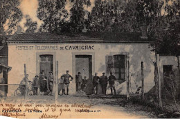 CAVAIGNAC : Postes Et Telegraphes De Cavaignac - Tres Bon Etat - Autres & Non Classés