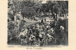 MUR-de-BARREZ : Colonie De Vacances Des Petits Parisiens La Baignade - Tres Bon Etat - Other & Unclassified