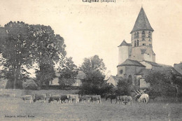 CEIGNAC : Eglise Et Vaches - Tres Bon Etat - Sonstige & Ohne Zuordnung