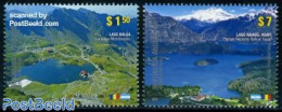 Argentina 2010 Mountain Lakes 2v, Joint Issue Romania, Mint NH, Sport - Various - Mountains & Mountain Climbing - Join.. - Nuevos
