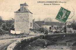 SALLES-COURBATIES : Avenue De Villeneuve - Tres Bon Etat - Rodez