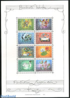 Liechtenstein 2006 Famous Compositions 8v M/s, Mint NH, Performance Art - Music - Unused Stamps