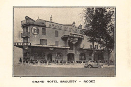 RODEZ : Grand Hotel Broussy - Tres Bon Etat - Rodez