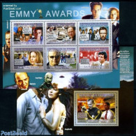 Guinea, Republic 2008 Emmy Awards 7v (2 S/s), Mint NH, Performance Art - Film - Movie Stars - Film