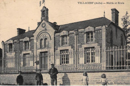 VILLACERF : Mairie Et Ecole - Tres Bon Etat - Sonstige & Ohne Zuordnung