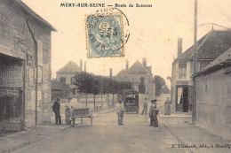 MERY-sur-SEINE : Route De Soissons - Tres Bon Etat - Other & Unclassified