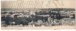 Carte Panoramique - VERSAILLES - Vue Prise De L'Eglise Saint-Louis (28x11) - Très Bon état - Versailles