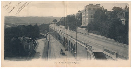 Carte Panoramique - PAU - Boulevard Des Pyrénées (28x15) - Très Bon état - Pau