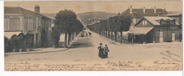 Carte Panoramique - JOIGNY - Avenue Gambetta, Vue Prise De La Gare (28x11) - Très Bon état - Joigny