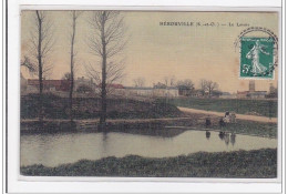 HEROUVILLE : Le Lavoir (toillée) - Tres Bon Etat - Other & Unclassified