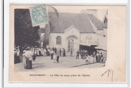 BOUFFEMONT : La Fete Du Pays Place De L'eglise - Tres Bon Etat - Bouffémont