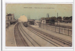 CHOISY-le-ROI : Panorama De La Gare Et Des Voles (toillée) - Tres Bon Etat - Choisy Le Roi