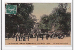 SAINT-OUEN : Champ De Courses, L'entrée De La Pelouse (toillée) - Etat - Saint Ouen