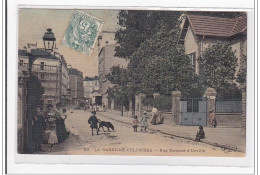 LA GARENNE-COLOMBES : Rue Dumont D'urville (toillée) - Tres Bon Etat - Other & Unclassified