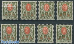 Switzerland 1924 Postage Due 8v, Smooth Gum, Unused (hinged) - Sonstige & Ohne Zuordnung