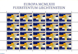 Liechtenstein 1963 Europa CEPT M/s, Mint NH, History - Europa (cept) - Unused Stamps