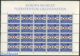 Liechtenstein 1965 Europa M/s, Mint NH, History - Europa (cept) - Ungebraucht