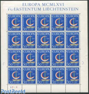 Liechtenstein 1966 Europa M/s, Mint NH, History - Europa (cept) - Nuovi