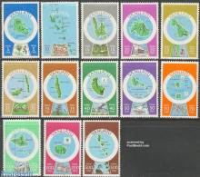 Vanuatu 1980 Definitives 13v, French, Mint NH, Transport - Various - Ships And Boats - Maps - Barcos