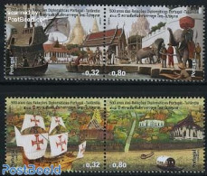 Portugal 2011 500 Years Diplomatic Relations With Thailand 4v, Mint NH, Nature - Transport - Elephants - Ships And Boats - Nuevos