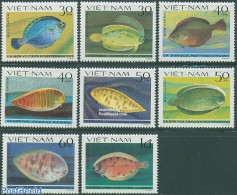 Vietnam 1982 Fish 8v, Mint NH, Nature - Fish - Poissons