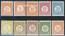 Indonesia 1951 Postage Due 10v, Mint NH - Indonesië