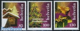 Switzerland 2007 Christmas 3v, Mint NH, Religion - Christmas - Unused Stamps