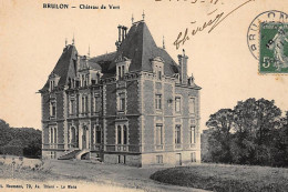 BRULON : Chateau De Vert - Tres Bon Etat - Brulon