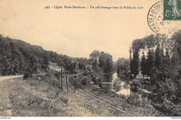 VALLEE DU LOIR : Un Joli Passage Dans Le Vallée Du Loir, Ligne Paris-bordeaux - Tres Bon Etat - Altri & Non Classificati